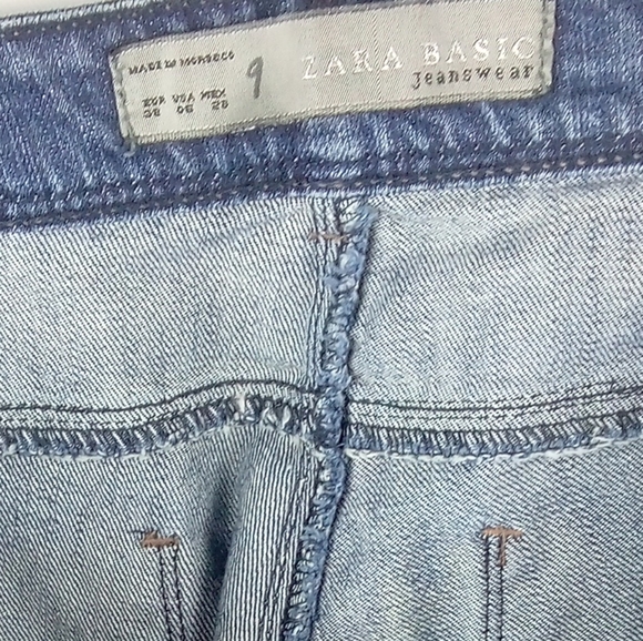 Zara Basic Jeans wear Sz 6 - Picture 6 of 7